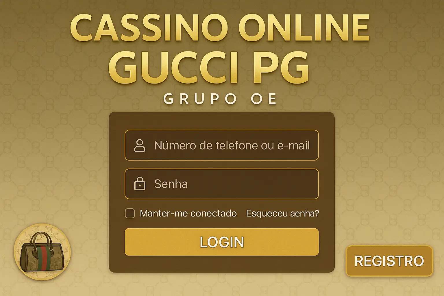 Login no Cassino GUCCIPG