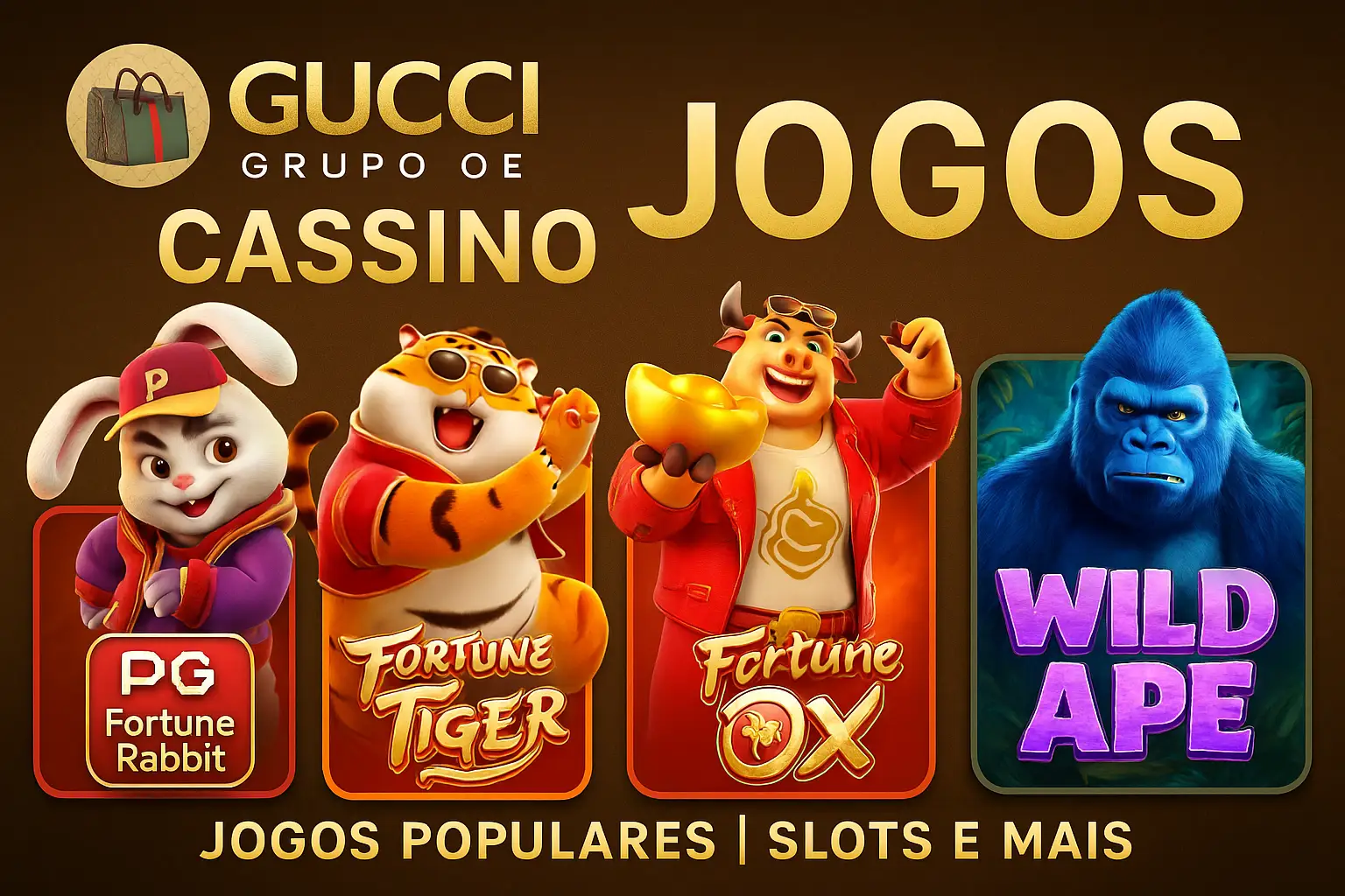 Jogos de cassino online inovadores e emocionantes na GUCCIPG